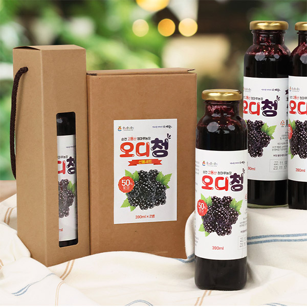청마루농장 오디청 390ml
