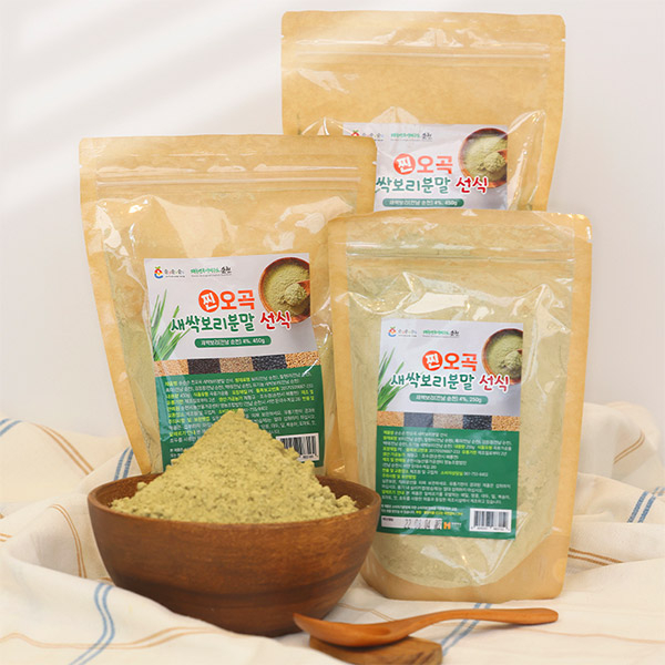 사랑농원 새싹보리분말 선식 250g/450g